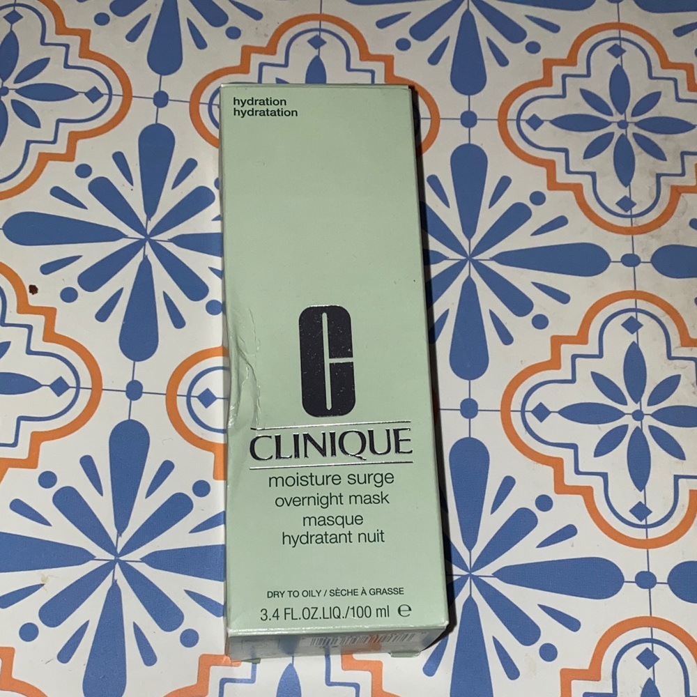 Clinique Moisture Surge Overnight Mask - Soft Pink Size 3.4 FL.OZ.LIQ